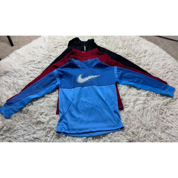3 piece boys sweaters bundle size Small and Medium by Nike & Champion - Picture 1 of 13
